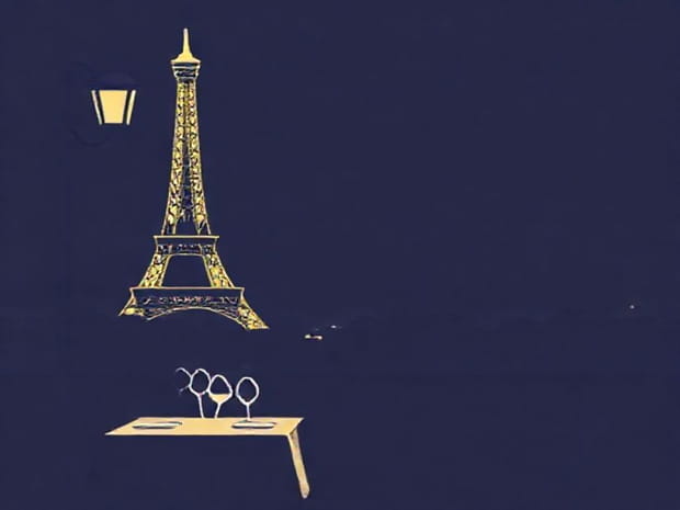 Dinner Near Eiffel Tower