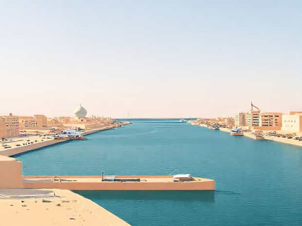Distance Of Suez Canal