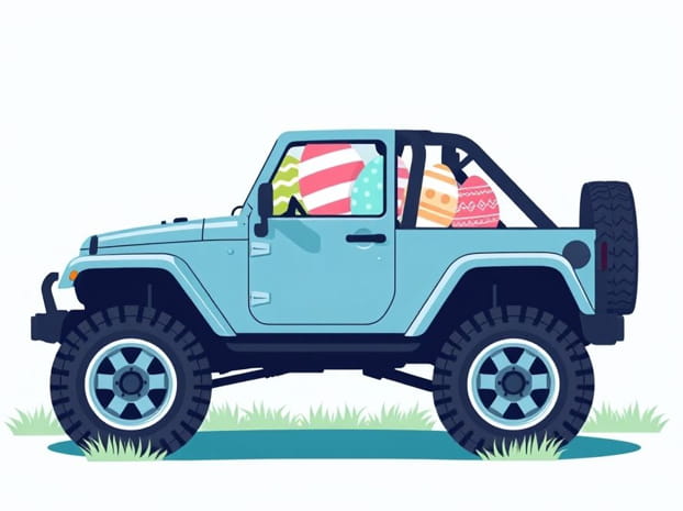 Easter Eggs On Jeep Wrangler