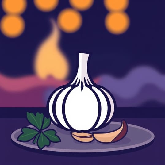 Eating Garlic At Night Benefits