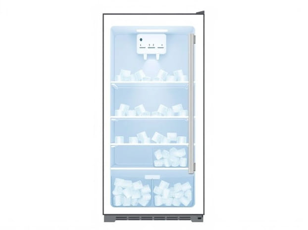 Fridge With Plumbed Water And Ice Dispenser