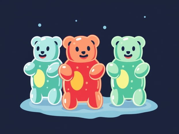 Frozen Gummy Bears Sprite Recipe