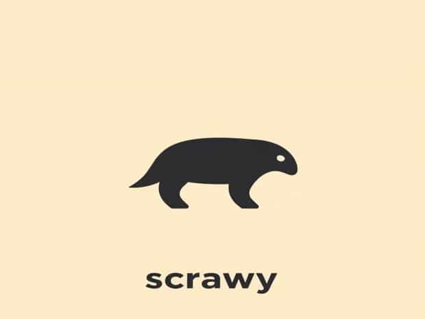 Is Scrawny An Adjective