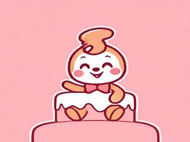 Jollibee Fairyland Cake Topper