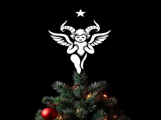 Krampus Cherub Tree Topper