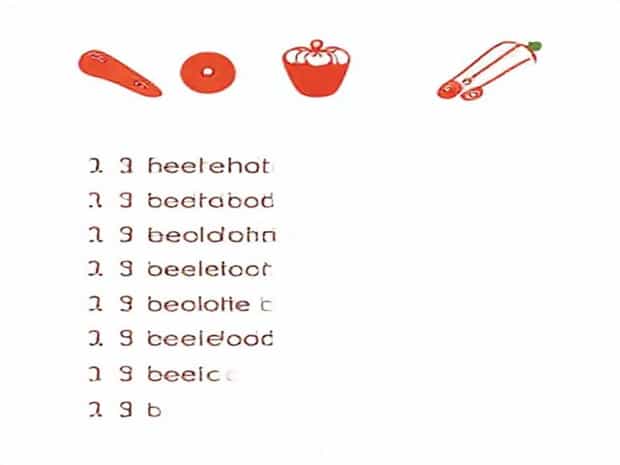 List Of Foods With Carmine