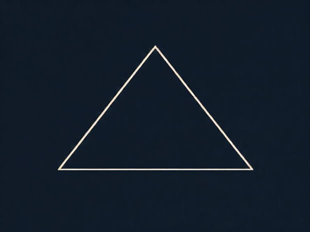 Centre Of Mass Of Equilateral Triangle