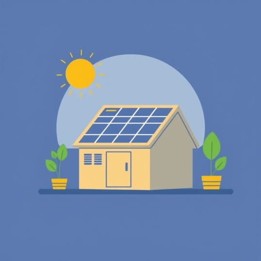 City Prepping Solar Generator