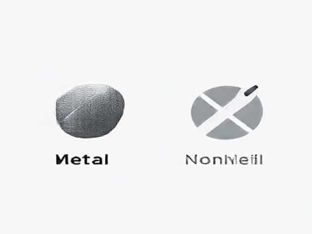 Distinguish Between Metal And Nonmetal