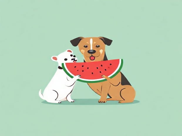 Dogs Can Have Watermelon