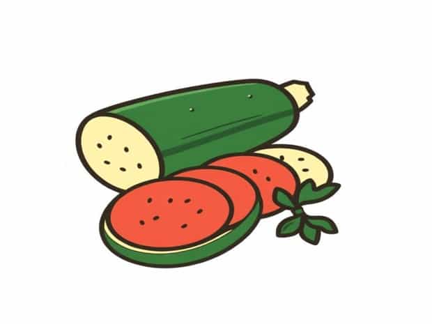 Freezable Zucchini And Chorizo Slice