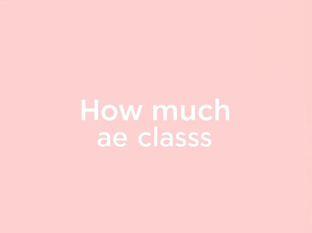 How Much Are Asl Classes