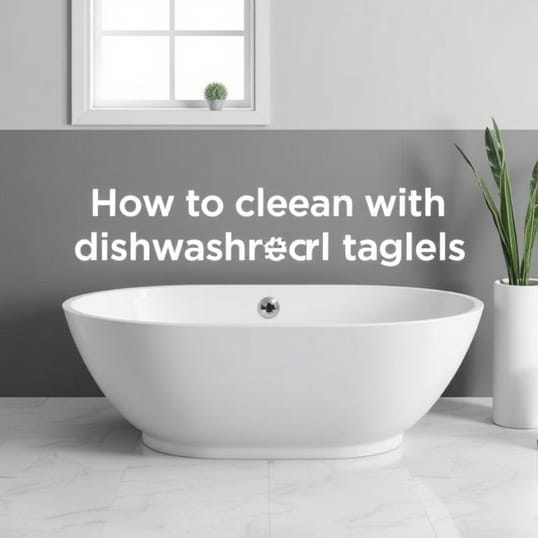 How To Clean Jetted Tub With Dishwasher Tablets