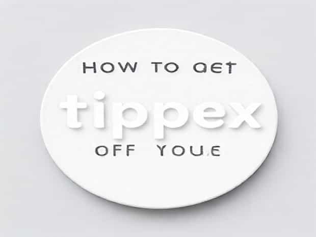 How To Get Tippex Off Your Nails