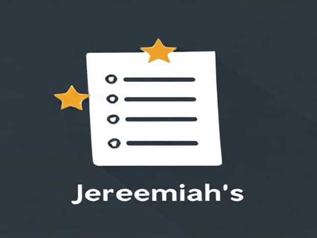 Jeremiah'S J List Rewards