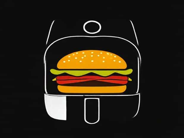 Kan Een Beefburger In De Airfryer