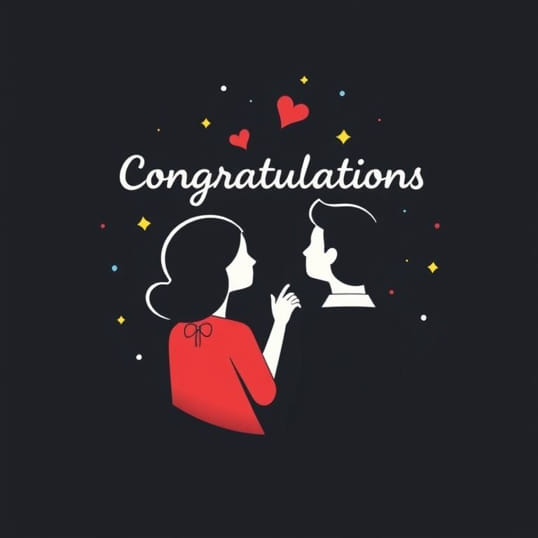 Congratulations To Both Of You