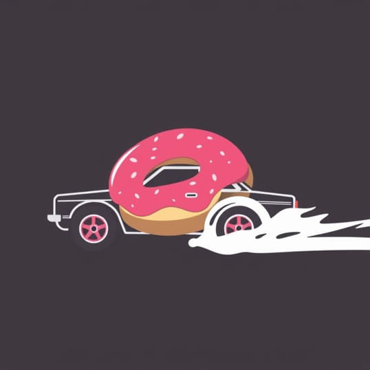 Donut Drifter Hot Wheels