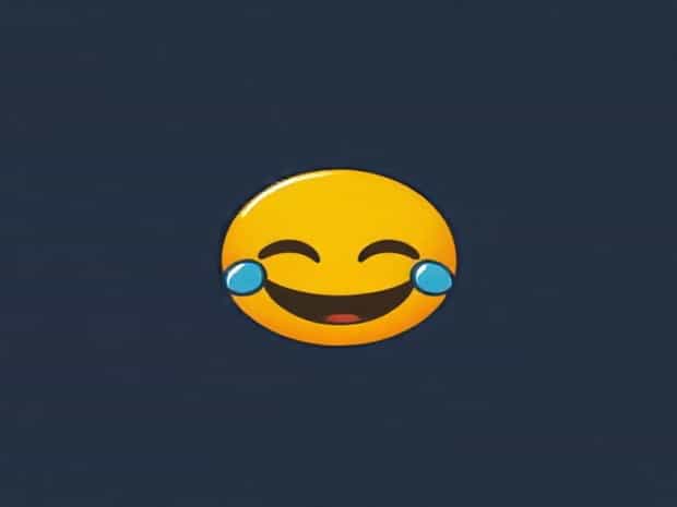 Emoji Grinning Face With Sweat