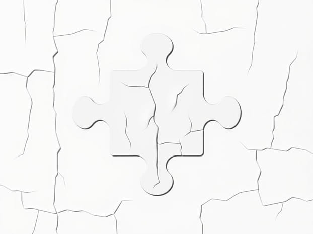 His Was Wrinkled In Puzzlement