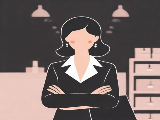 I Work As A Saleswoman