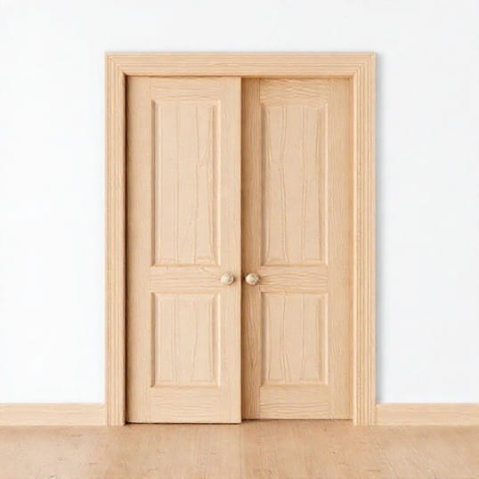 Interior Knotty Pine Doors