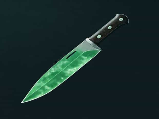 Machete Midi Heirloom Claw In Jadeite