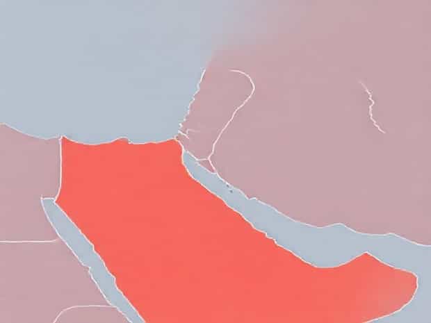 Map Of Middle East