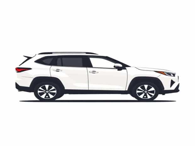 A 2021 Toyota Highlander