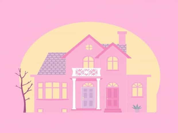A Barbie Dream House