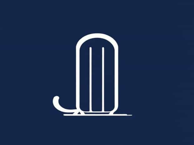 A Picture Of A Toboggan