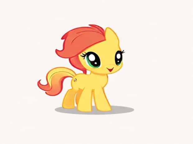 Baby Applejack My Little Pony