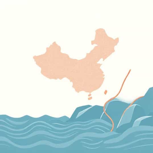 China Cuts Undersea Cable