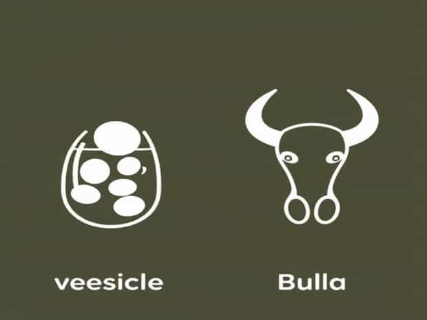 Difference Between Vesicle And Bulla