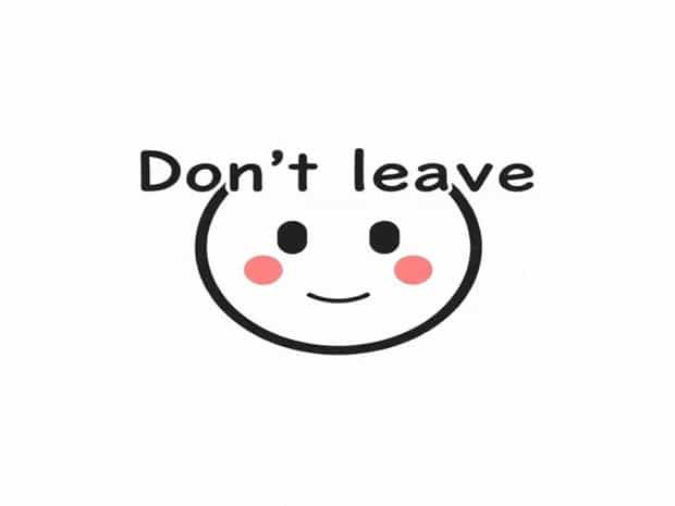 Dont Leave Me Im Sorry