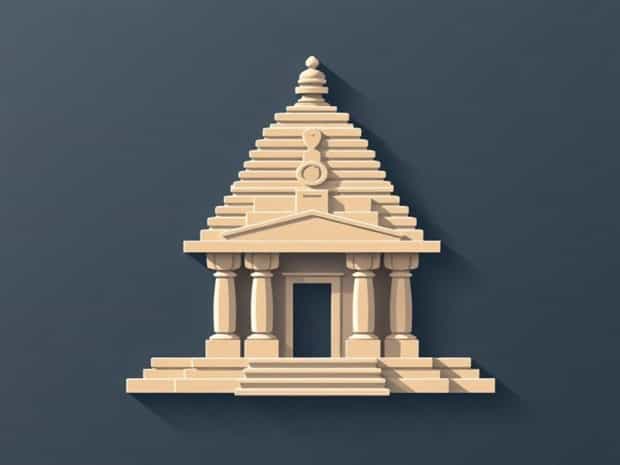 First Dravidian Style Temple