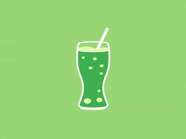 Green Fizzy Drink Uk