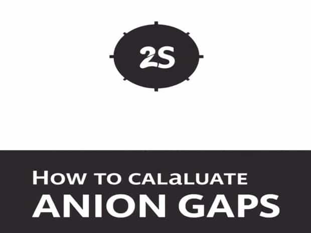 How To Calculate Anion Gap