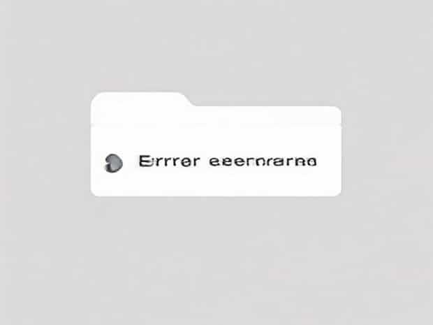 I O Error Has Occurred On File