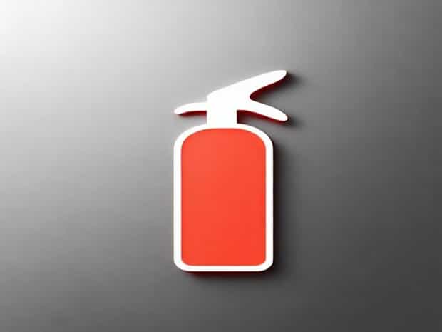 A Fire Extinguisher Sign