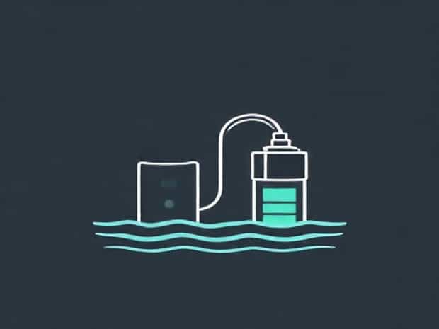 Battery Powered Submersible Pump