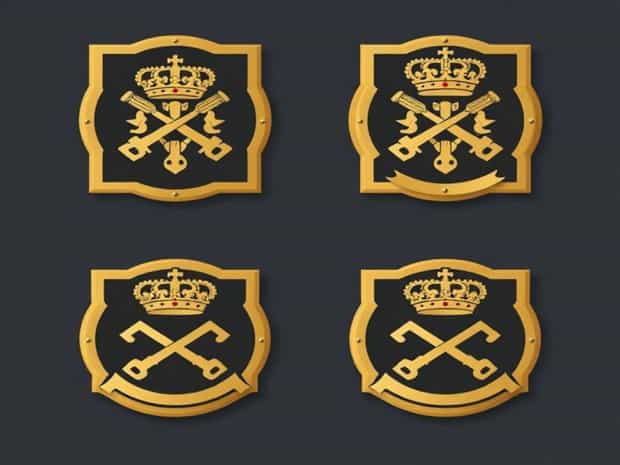 British Army Regimental Plaques