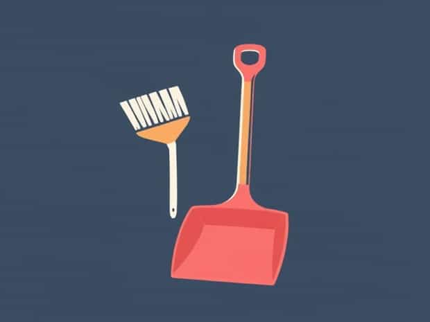 Child'S Dustpan And Brush Set