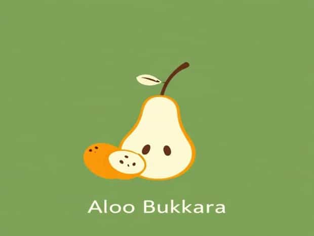 Fruit Aloo Bukhara In English