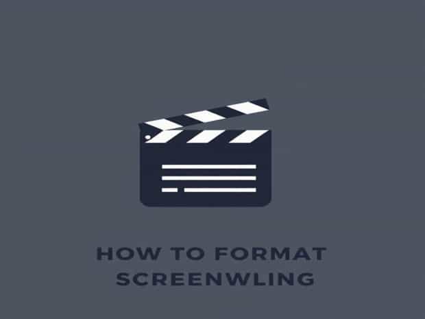 How To Format A Screenplay