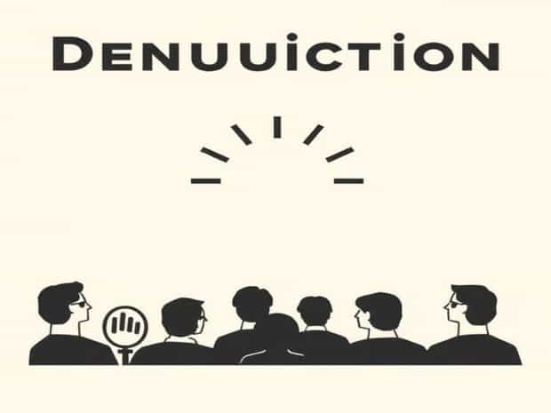 How To Use Denunciation In A Sentence