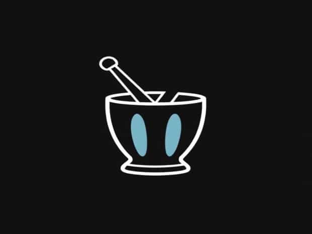 Mortar And Pestle Xray