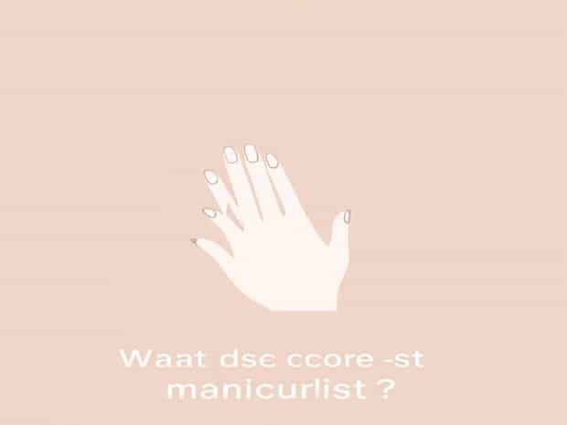 What Does Manicurist Mean