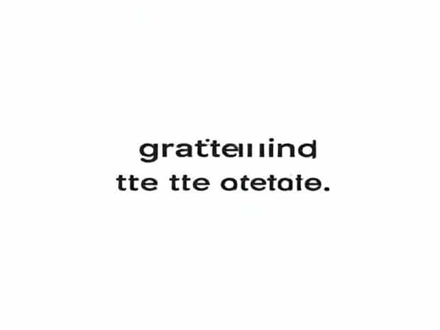 A Sentence For Gratifying