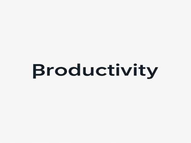 A Sentence For Productivity